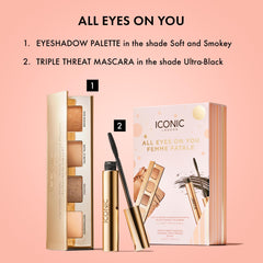 ICONIC LONDON soft-and-smokey-eyeshadow-palette-compact with velvety shades for easy blending