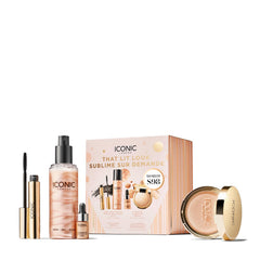ICONIC LONDON That Lit Look Gift Set packaging highlights premium gift-ready presentation