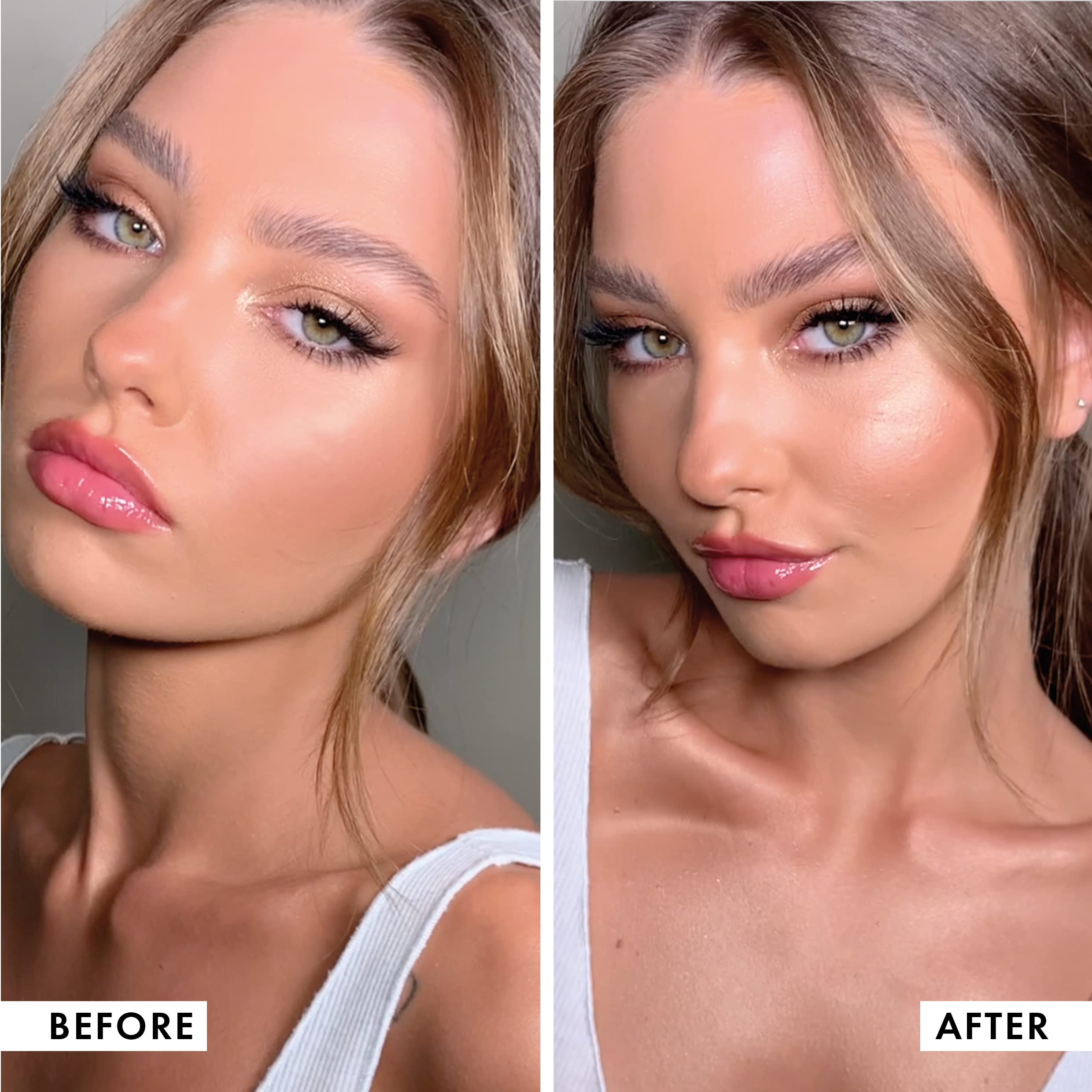 ICONIC LONDON Weekend glow routine shot suggests easy day-to-night versatility