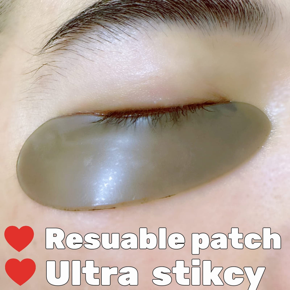 ICONSIAM silicone eye patches durable gel pads reduce irritation during lash treatments.