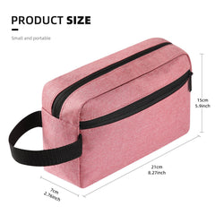 Icramsy travel toiletry bag hanging design ideal for easy access in hotel bathrooms