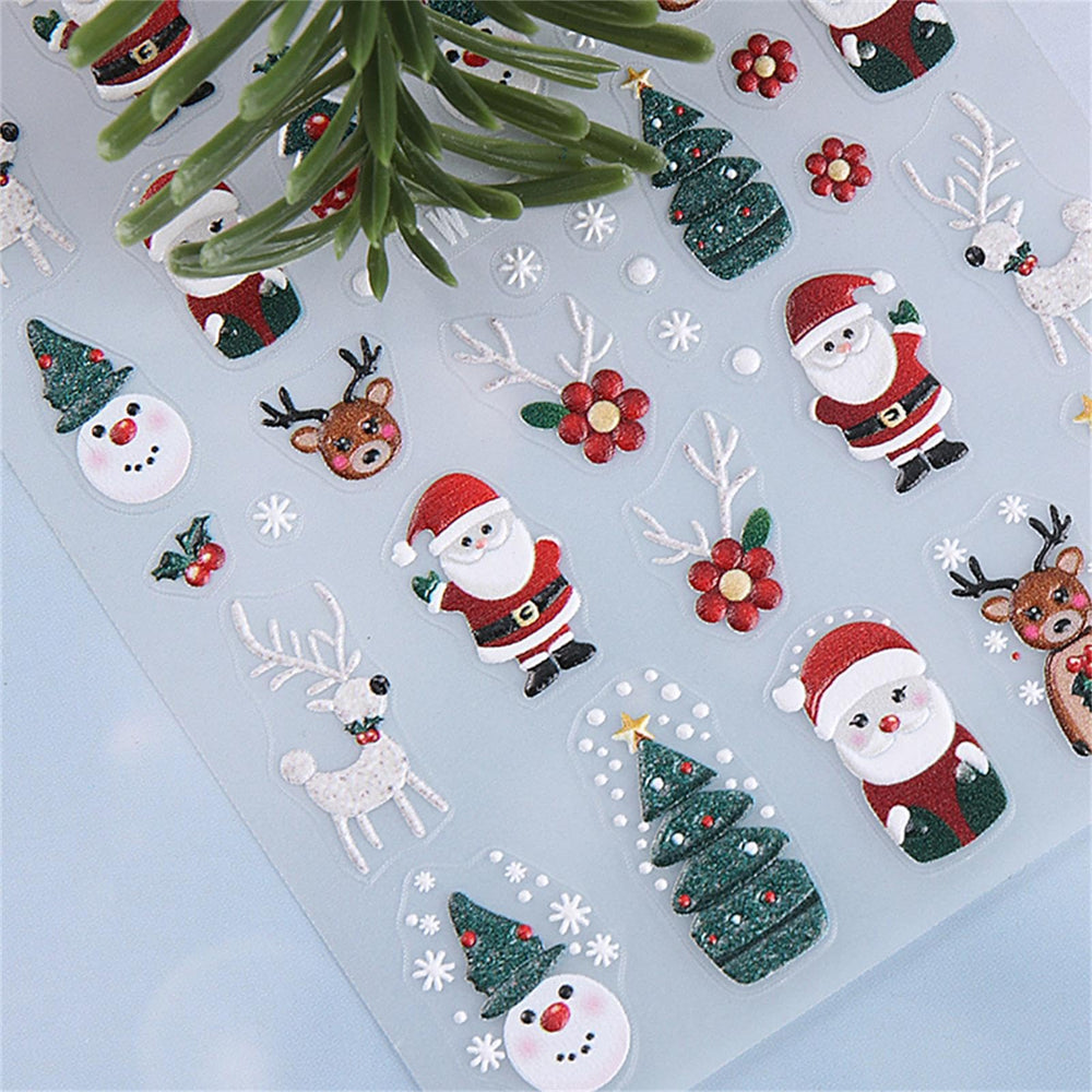 IDDFEVE six sheets nail art decal set for versatile DIY decoration.
