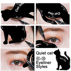 IDDFEVE dos moldes gato para estilos variados y creativos.