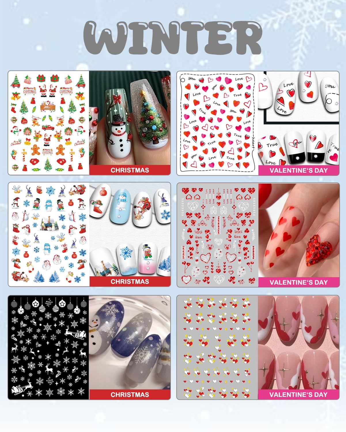 IDDFEVE Halloween nail decals—fun accent for spooky party looks.