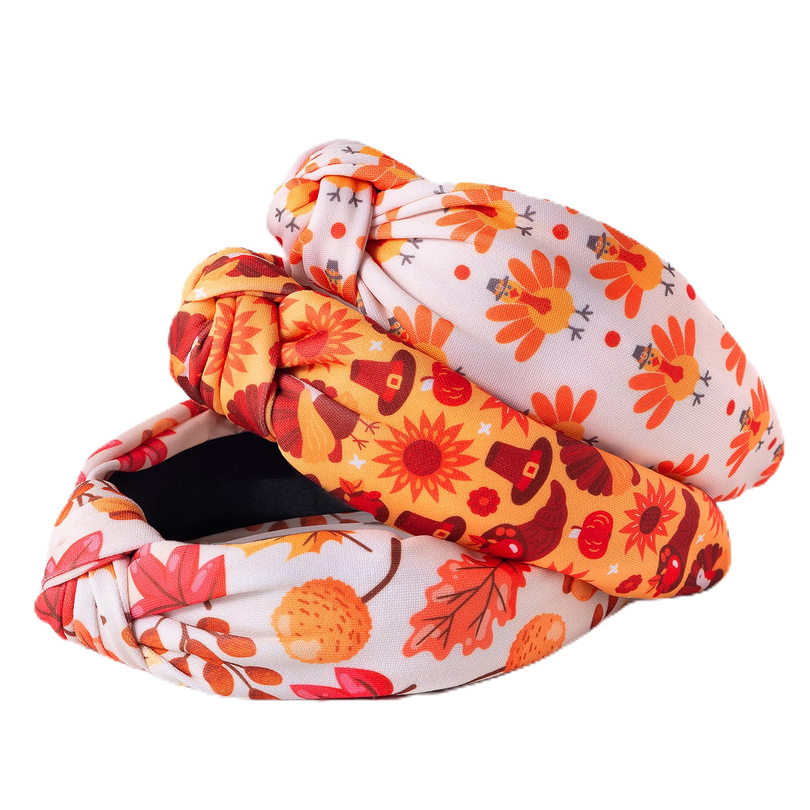 IDDFEVE brown leaves design headband adds cozy autumn charm for daily wear.