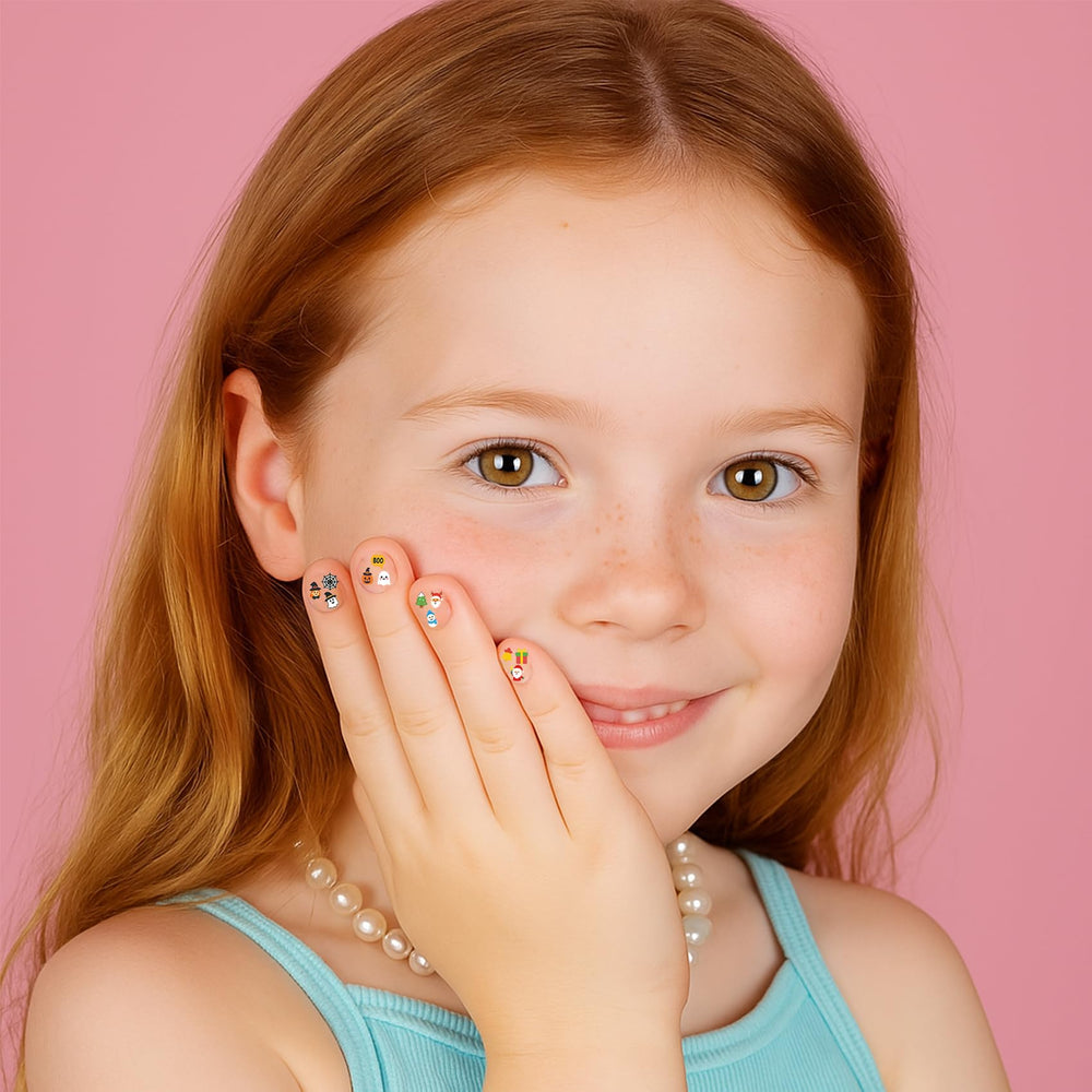 IDDFEVE mini nail stickers 11-holiday collection sparks seasonal creativity for kids.