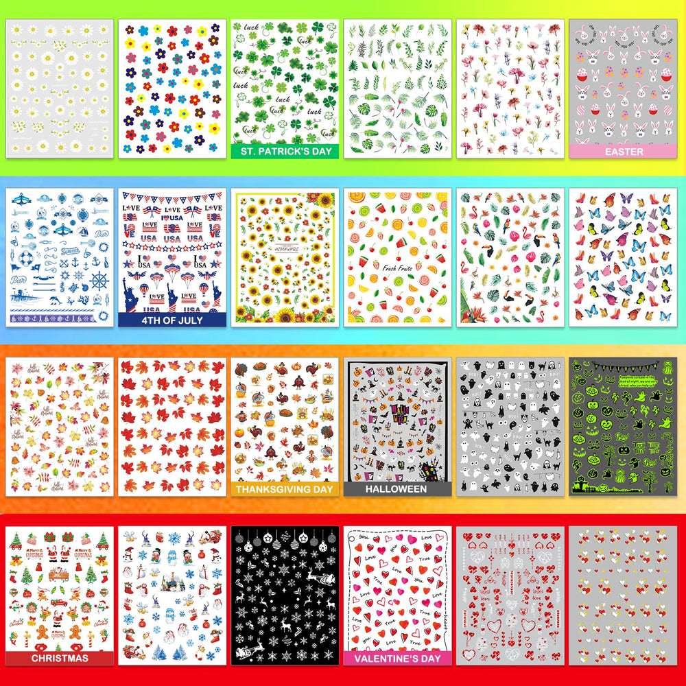 IDDFEVE salon-ready self-adhesive decals—professional-like finish at home.