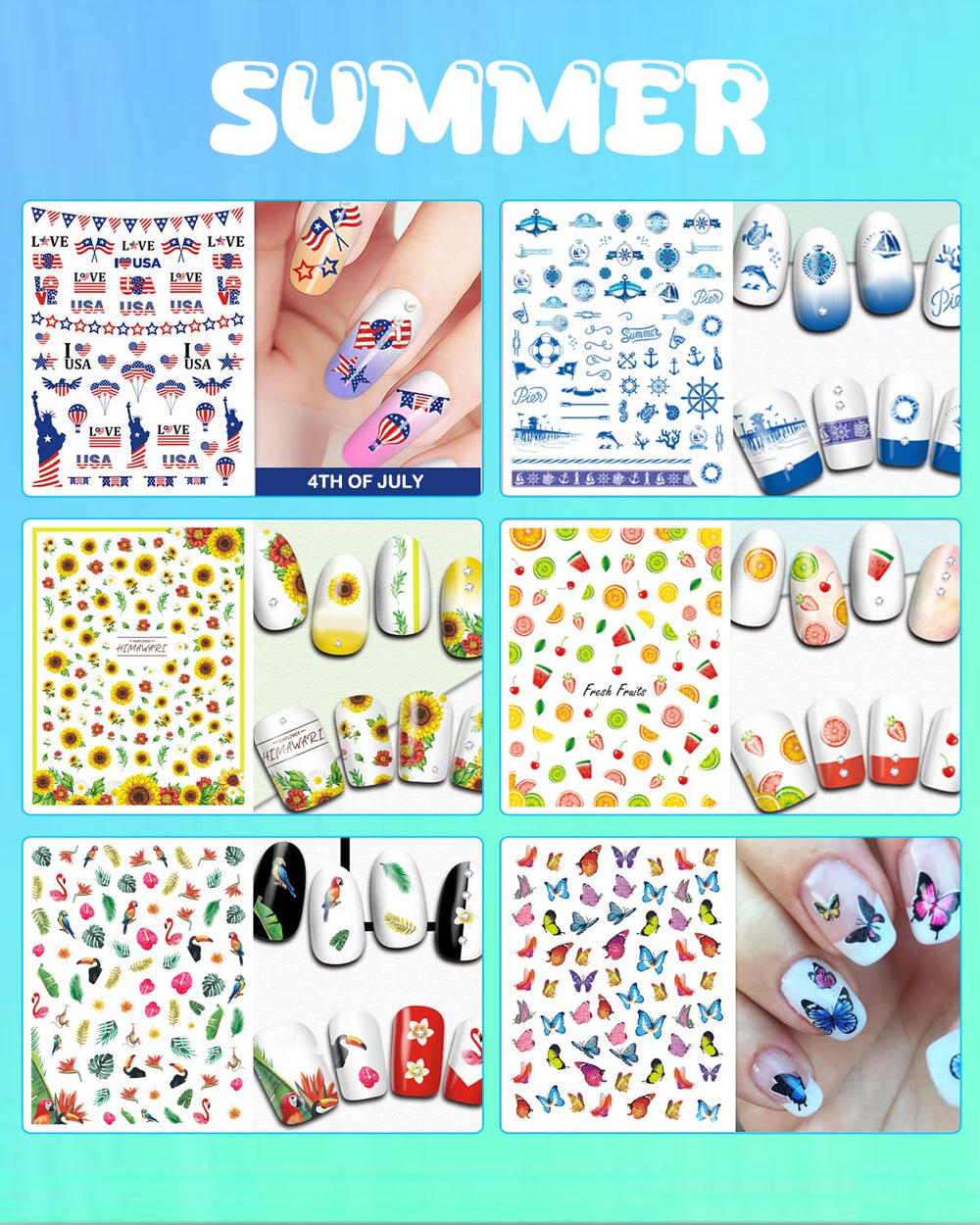 IDDFEVE spring maple-leaf patterns—nature-inspired nail art ideas.
