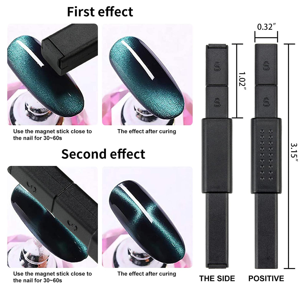 Ideal Swan nail magnet point pen creates precise dots and textures for stylish designs