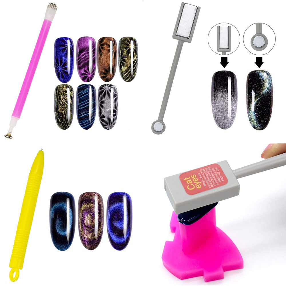 Ideal Swan nail magnet tool set case for easy storage and portability