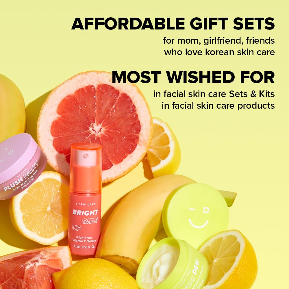 I DEW CARE Glow routine steps visual emphasizing quick, simple daily regimen.