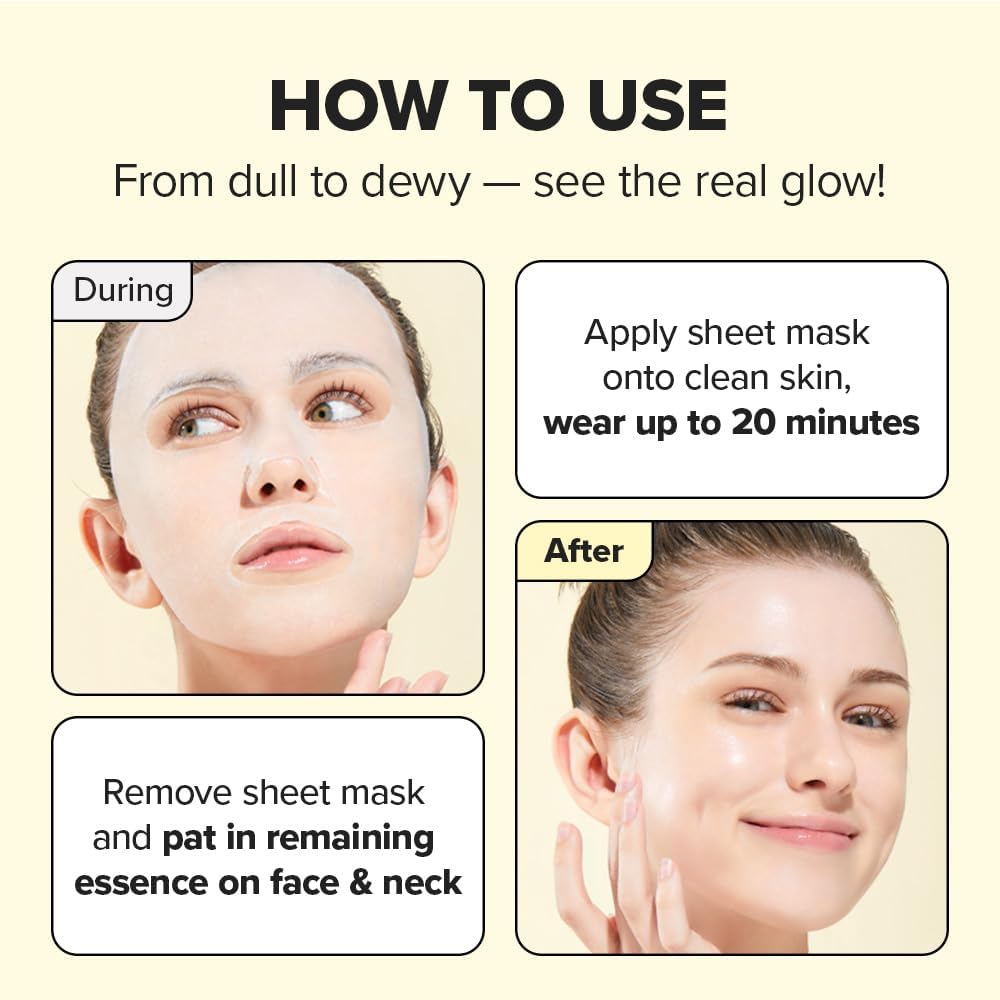I DEW CARE Up All Night mask sheet brightens and revitalizes tired skin