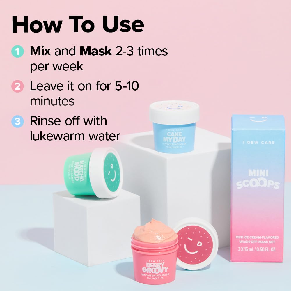 I DEW CARE Soft Silicone Brush — even application with masks