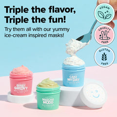 I DEW CARE Matcha Mood mini tub — calming mask with Aloe for balanced pores