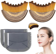 IDFXP Lymphatic Contour Face Brush closeup bristles for gentle activation and refreshed skin.