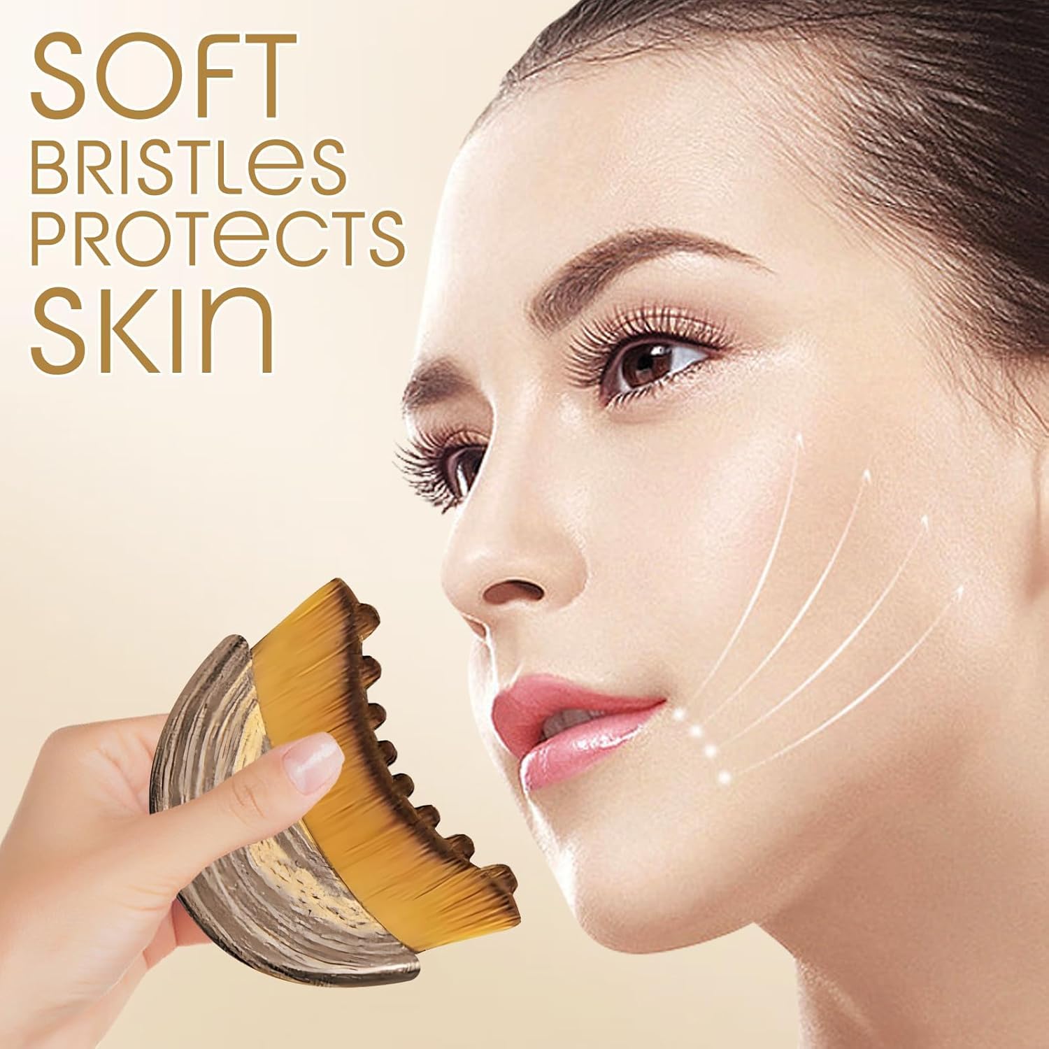 IDFXP Lymphatic Contour Face Brush compact travel-ready design for on-the-go