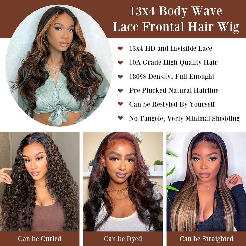 IDHERE pre-plucked baby hair natural hairline for realistic front styling.