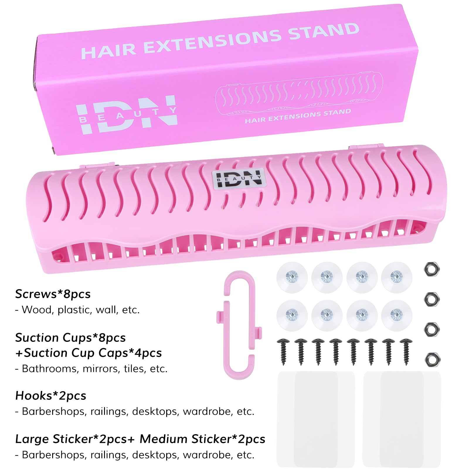IDN Beauty easy install remove saves time during wig care