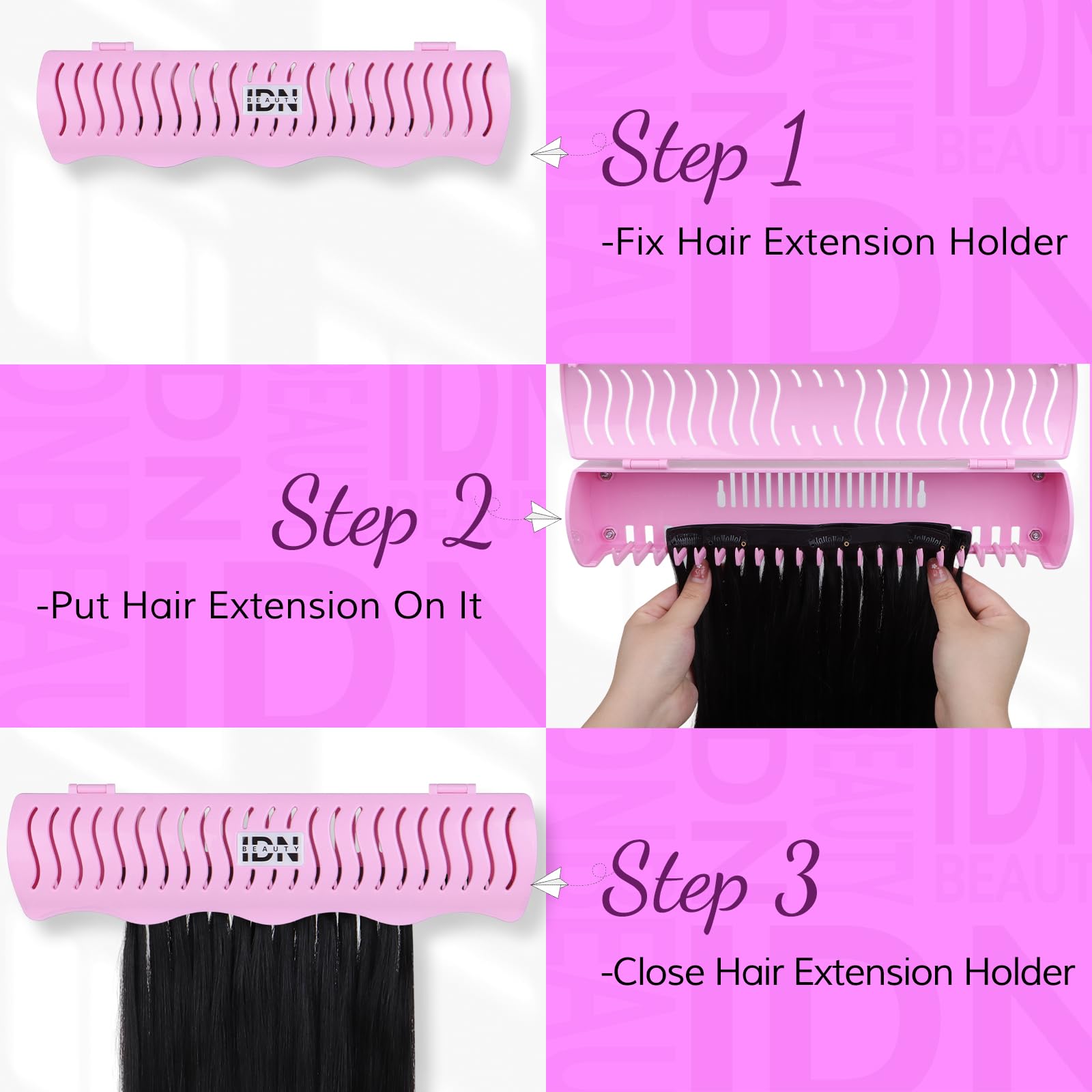 IDN Beauty four usage modes with accessories enables versatile setup