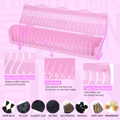 IDN Beauty ABS material durable design protects extensions during washing and drying