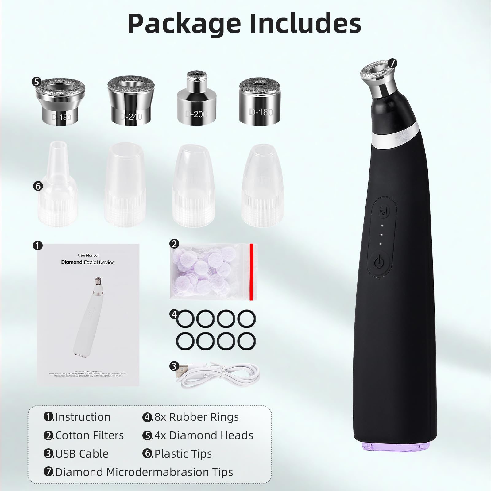 IeBilif Diamond Microdermabrasion gift-ready box for skincare gift idea.