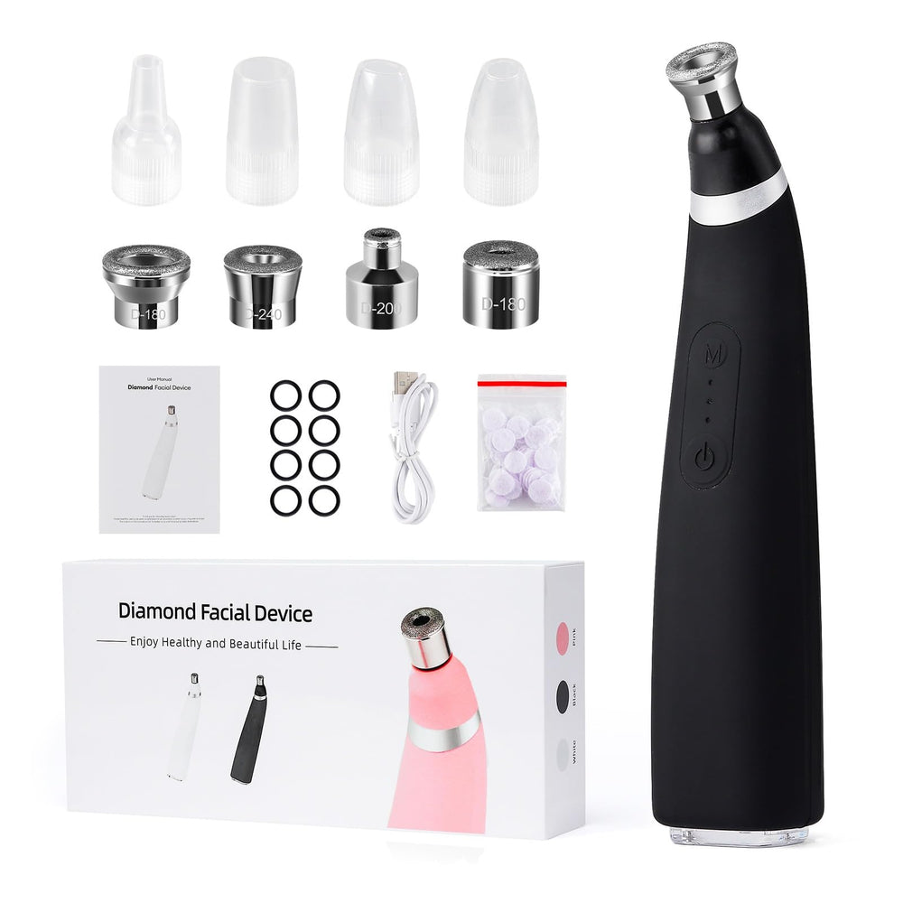 IeBilif Diamond Microdermabrasion Machine front view for portable at-home skincare sessions.