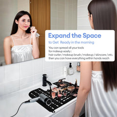 IeBilif with hanging loop enables easy above-sink storage.
