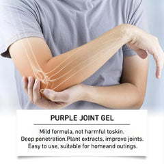 iekufes Joint Purple Gel demonstrates quick absorption with no greasy residue