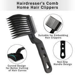 Iemtic Blend Friend Fade Comb black helps create smooth transitions from short to long.