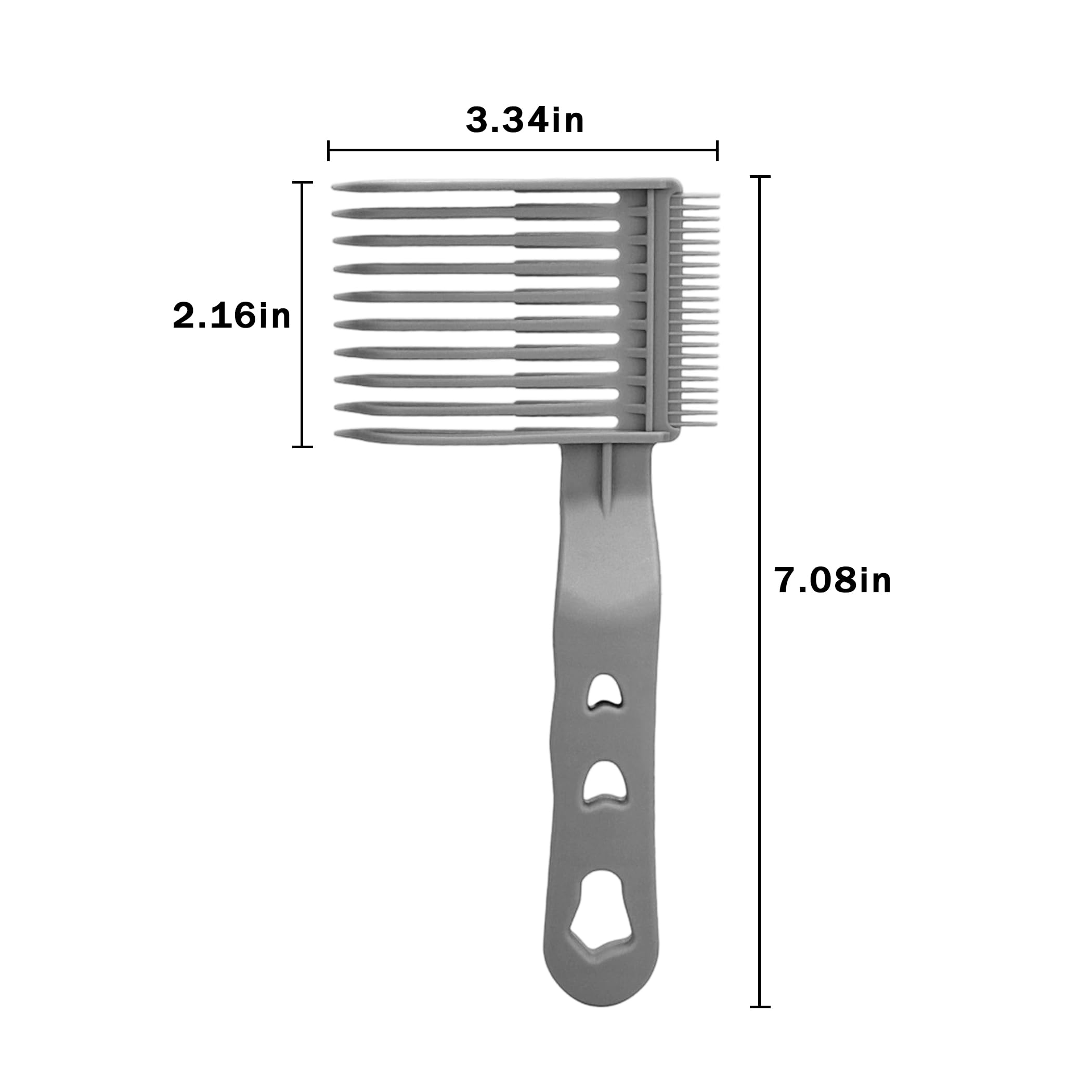 Iemtic Blend Friend Fade Comb white offers versatile home‑use for family trims.