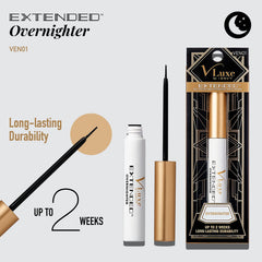 i•ENVY DIY Eyelash Extension Overnighter applying-underlash demonstrates comfortable, natural-looking lash extensions