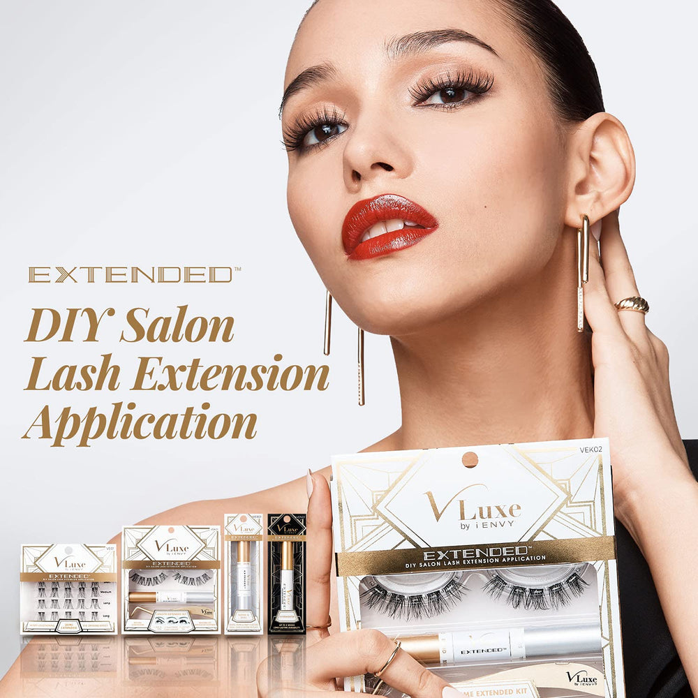 i•ENVY DIY Eyelash Extension Overnighter microfibers closeup shows tiny fibers for natural lift