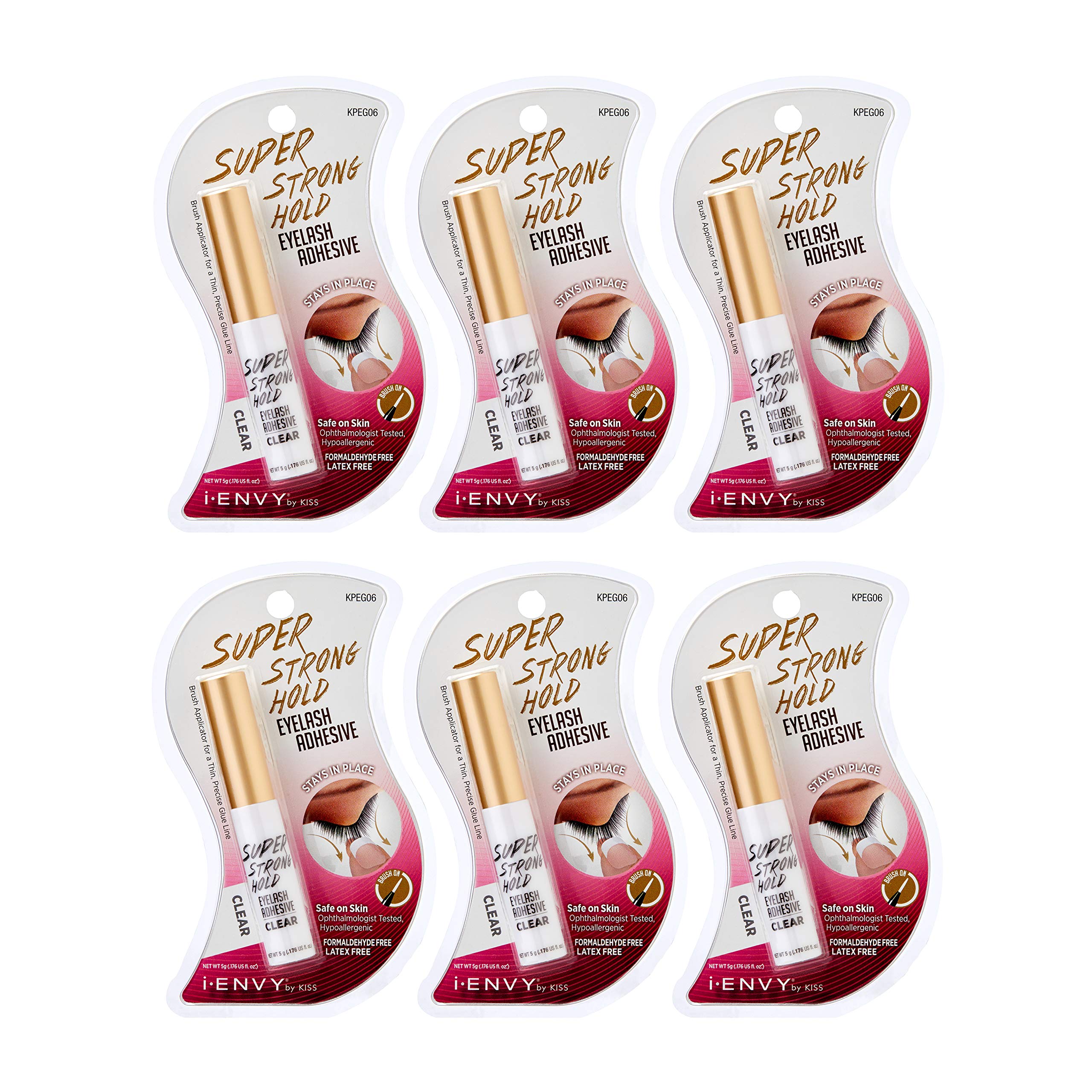 i•ENVY super-strong hold eyelash adhesive bottle for up to 48-hour wear