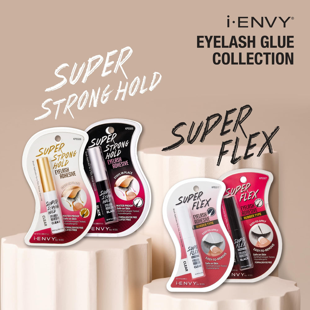 i•ENVY waterproof lash glue stands up to sweat and humidity