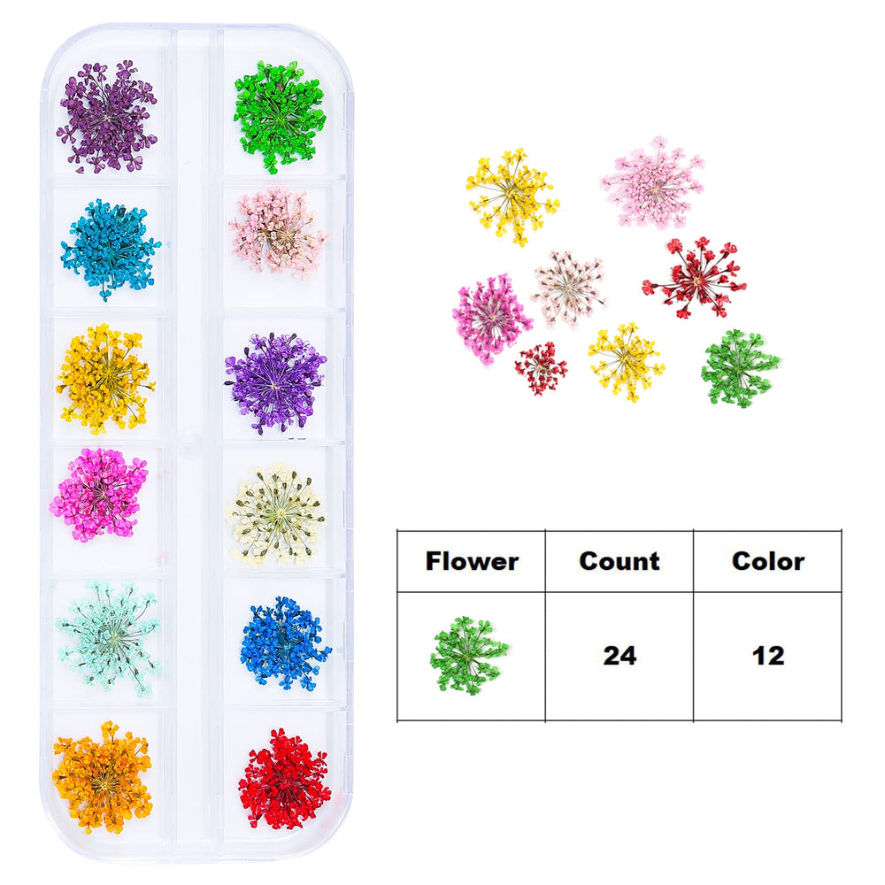 iFancer eco-friendly premium botanicals add authentic charm to nail art and jewelry