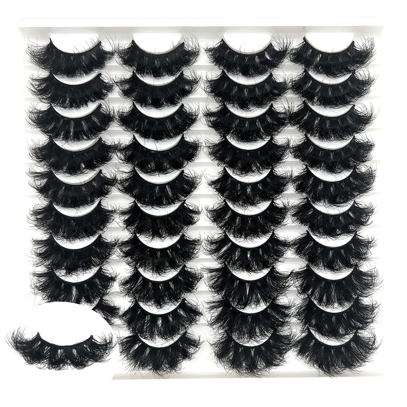 IFSOWDRA 20-pairs-pack mink lashes for versatile occasions