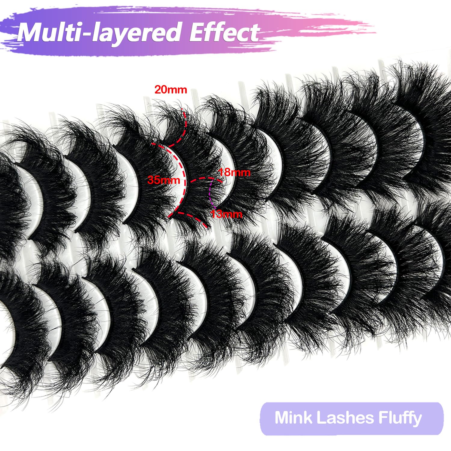 IFSOWDRA beginner-friendly lashes help quick application without irritating natural lashes.