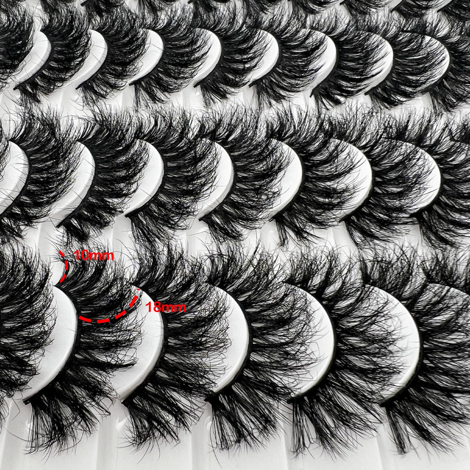 IFSOWDRA cat-eye strip lashes in DCurl for dramatic eye lift