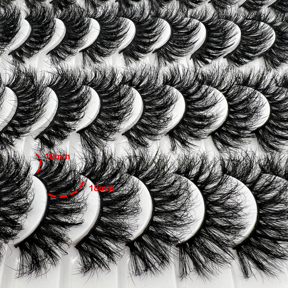 IFSOWDRA cat-eye strip lashes in DCurl for dramatic eye lift