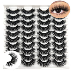 IFSOWDRA mink lashes wispy 16-18mm for effortless everyday glamour