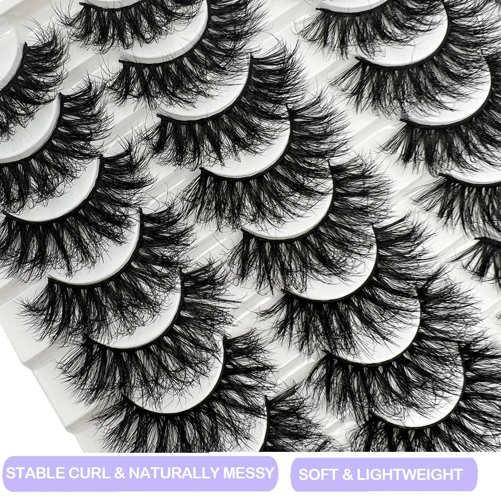 IFSOWDRA reusable mink lashes for multiple wears with careful removal