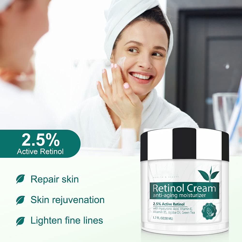IFUDOIT retinol cream bottle with ingredients shot highlights antioxidant protection
