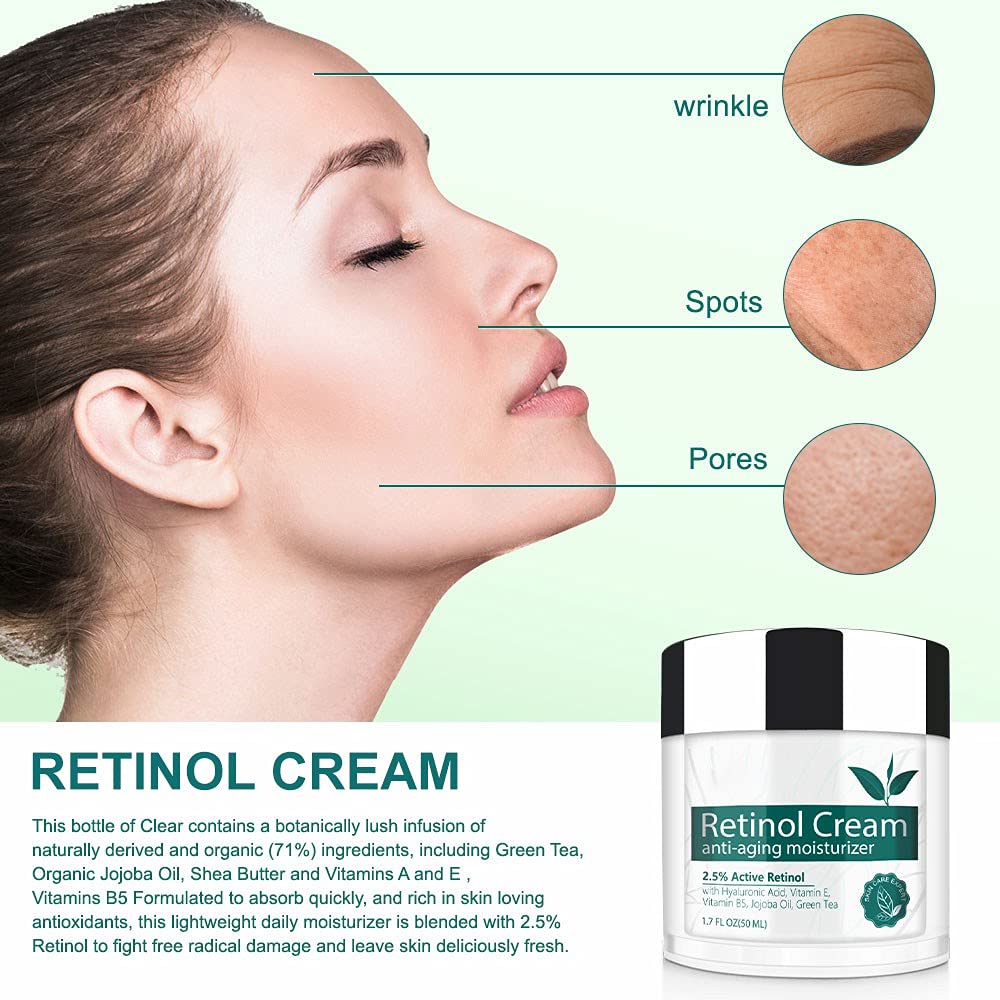 IFUDOIT retinol cream texture swatch shows silky absorption for quick hydration
