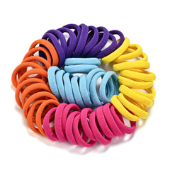 iFwevs seamless ponytail holders with soft cotton blend for everyday styling