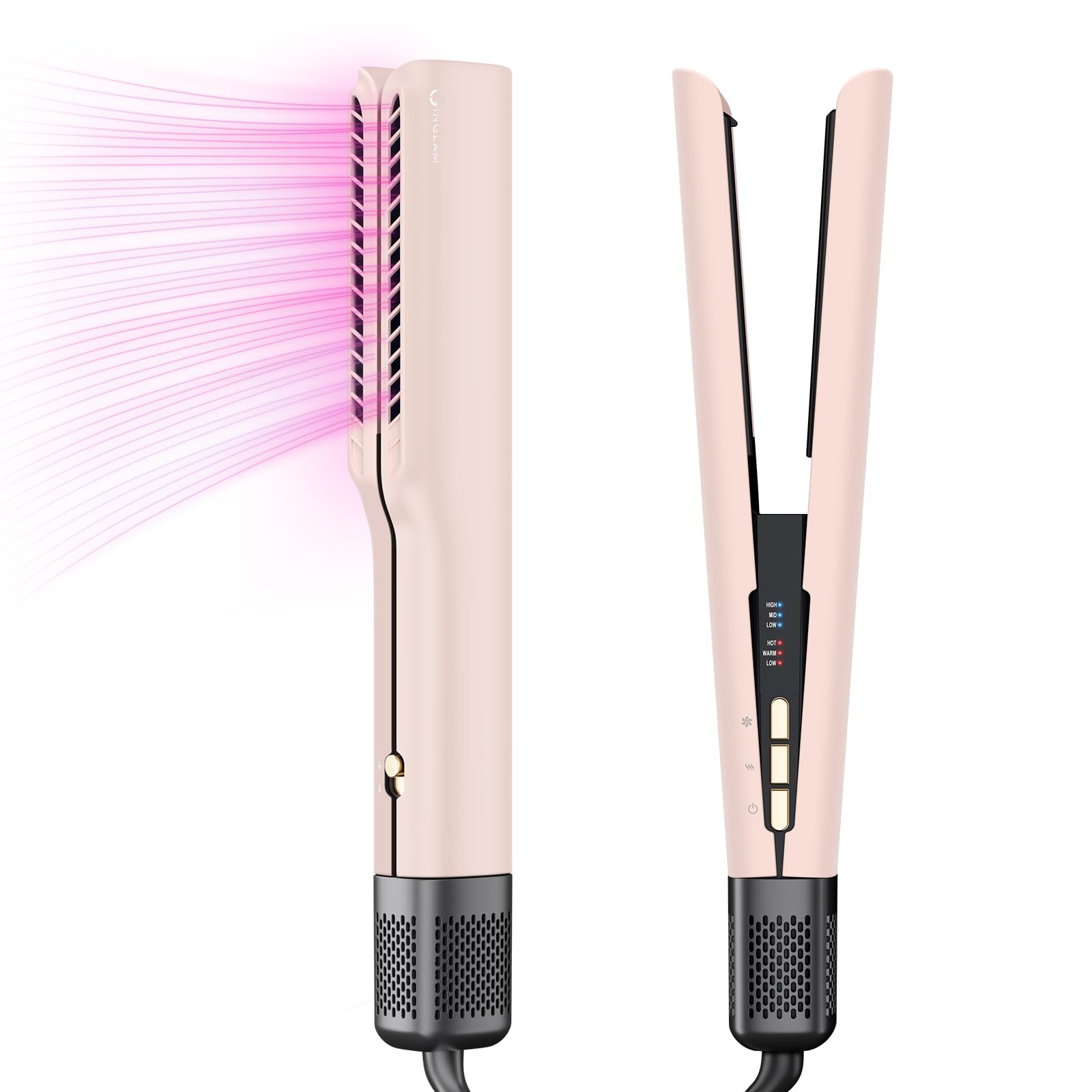IG INGLAM Air Straight harmonica design for fast air-straightening and drying in one pass.