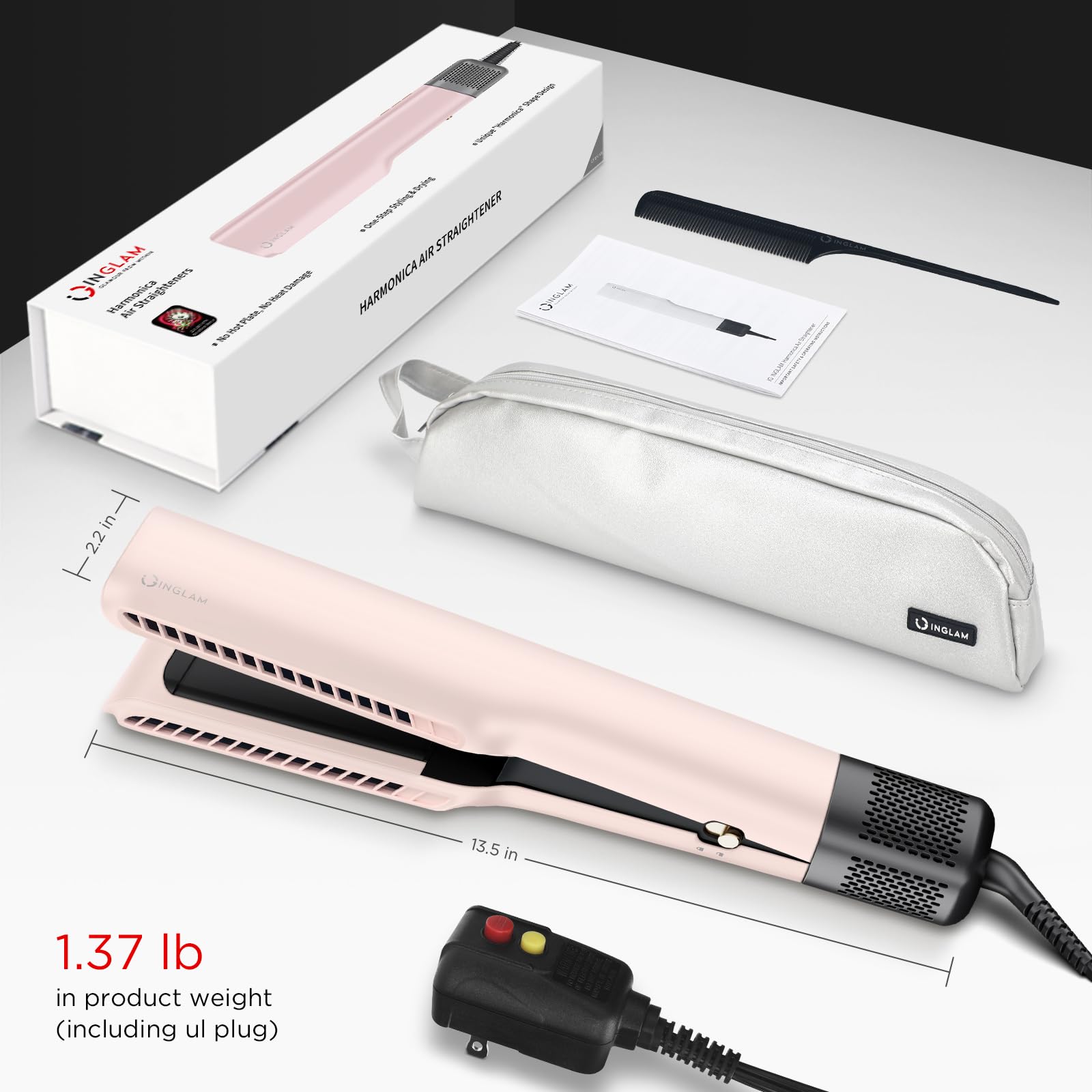 IG INGLAM Air Straight packaging is gift-ready and stylish.