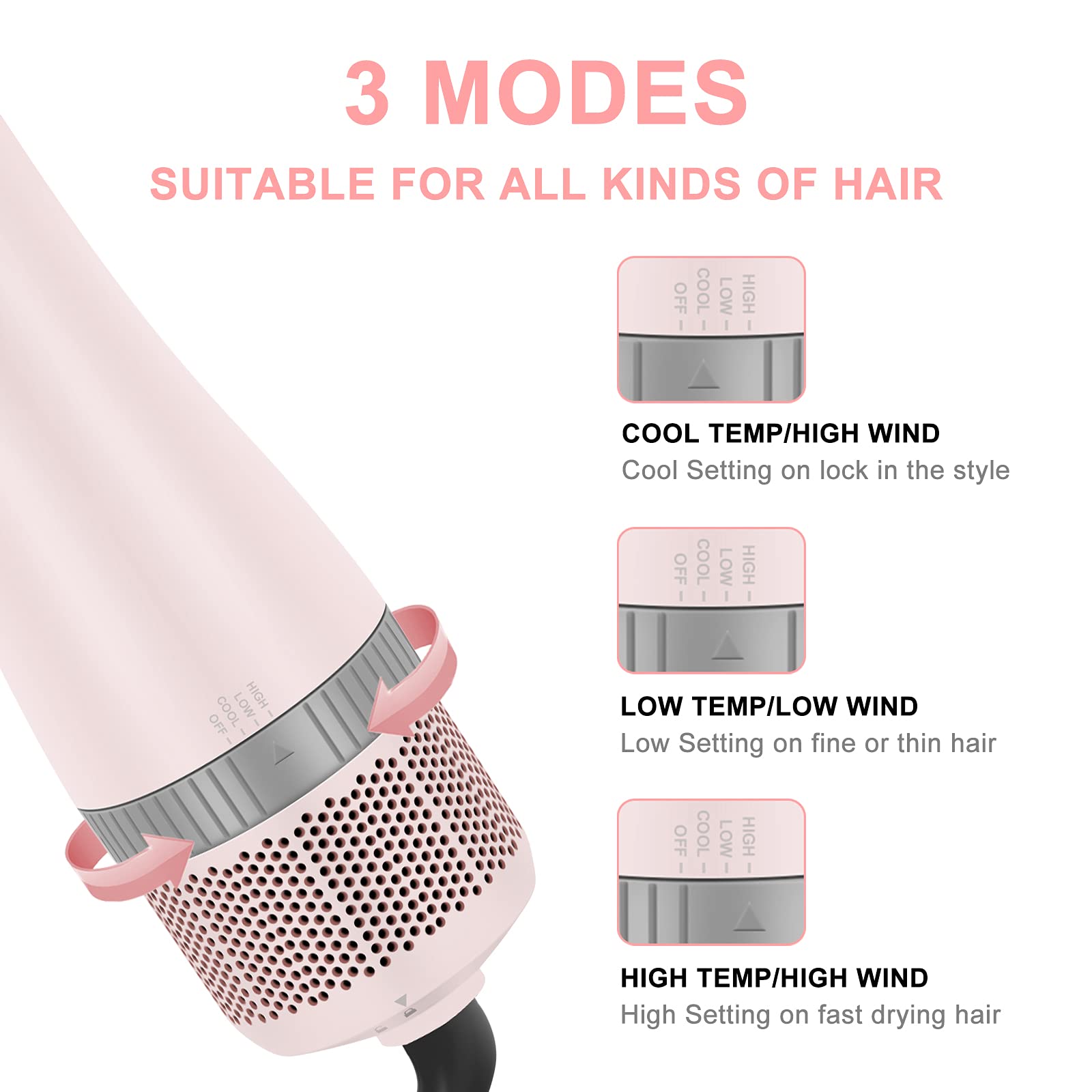 IG INGLAM volumizing head lifts roots for fuller hair volume