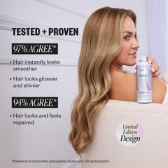 IGK Antisocial Midnight Silk application on dry hair delivers instant softness