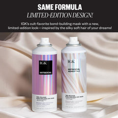 IGK Antisocial Midnight Silk texture close-up highlights creamy protective coating
