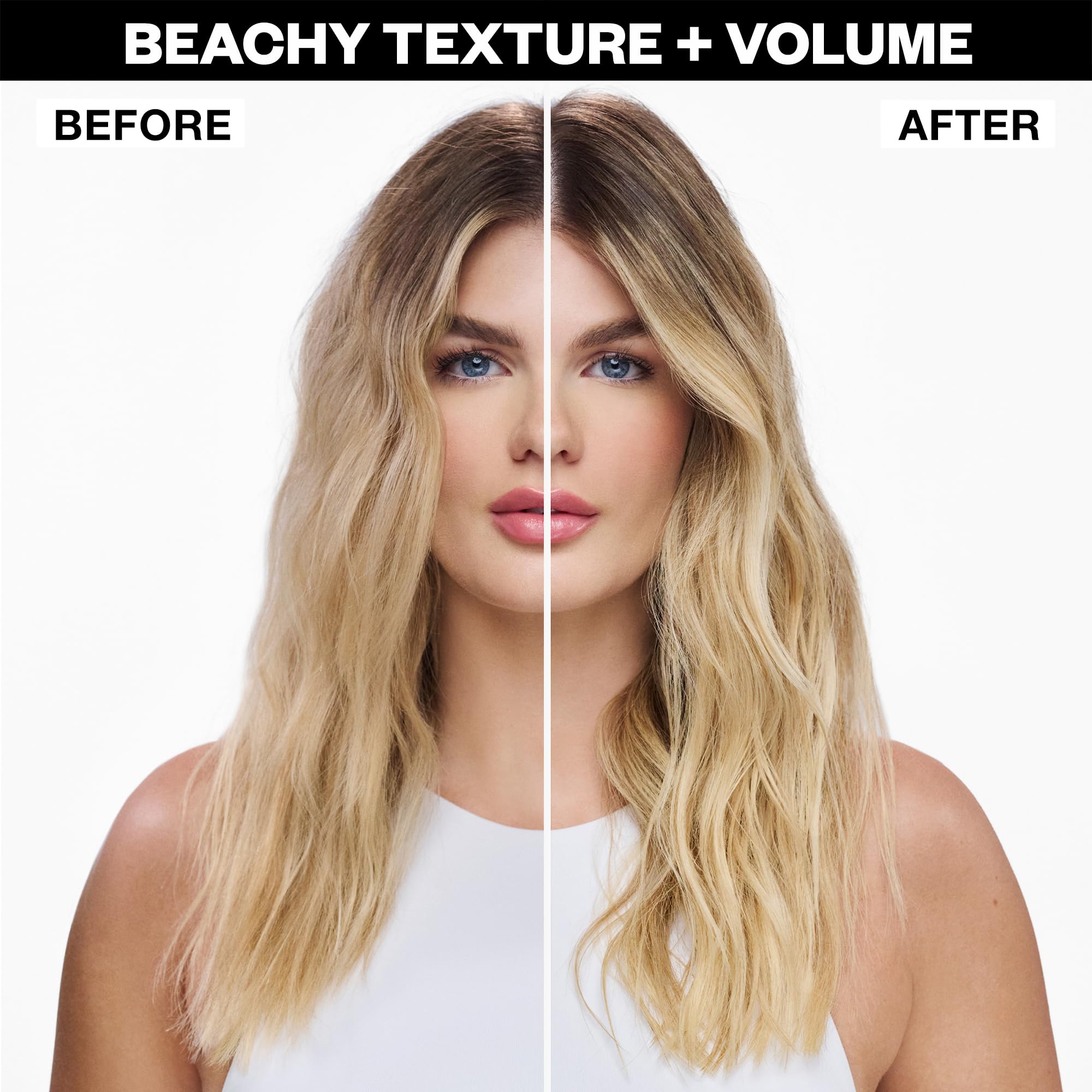 IGK Beach Club texture spray on undone waves showcase natural texture and soft shine